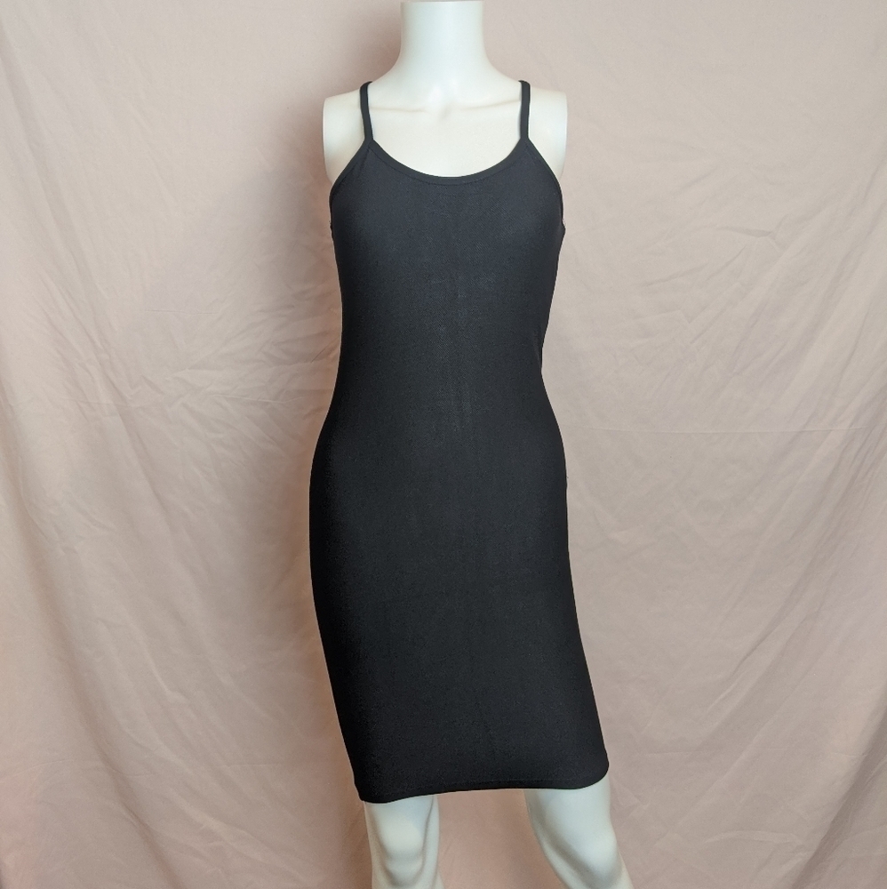 Fashion Nova Nothing On You Mini Dress in Black size Small